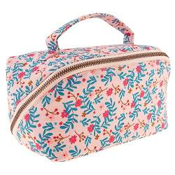 Karma Frauen Reißverschluss Kosmetiktasche, Blush Floral, Einheitsgröße, Kosmetiktasche mit Reißverschluss von Karma