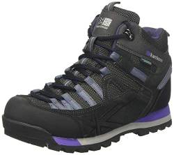 Karrimor Damen Spike Mid 3 Ladies Weathertite Trekking-& Wanderstiefel, Schwarz (Black/Purple Bkp), 40 2/3 EU von Karrimor