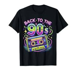 90er Jahre Mottoparty Retro Kassette - Back to the 90s T-Shirt von Kassettenkind