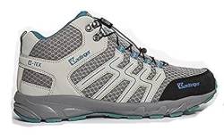 Kastinger Aigun KX Damen Mid Cut Trailrunner wasserdicht Wanderschuh Schnellschnürung lt.Grey (37) von Kastinger