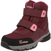 Kastinger Naagoor Mädchen Outdoor Winterschuhe Klett Wasserdicht 24108 Lila Winterboots von Kastinger