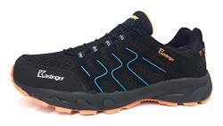 Kastinger Trailrunner Sportschuhe Herren Outdoorschuhe Wanderschuh Schwarz Freizeit, Schuhgröße:43 EU von Kastinger