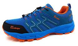 Kastinger Trailrunner Unisex Laufschuhe, Blau (Blue/Orange), 37 EU von Kastinger