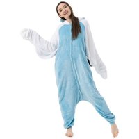 Katara Partyanzug Bauernhoftiere Jumpsuit Kostüm für Erwachsene S-XL, (145-155cm) von Katara