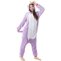 Katara Partyanzug Einhörner Jumpsuit Onesie Erwachsenen Kostüm S-XL, Einhorn, Karneval, Karnevalskostüm, Einteiler, Kigurumi von Katara