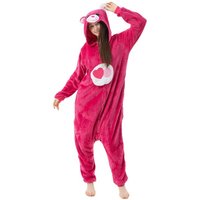 Katara Partyanzug Glücksbärchis Jumpsuit Onesie für Erwachsene S-XL, Karneval, Karnevalskostüm, Einteiler, Kigurumi - Glücksbärchi von Katara