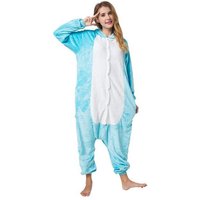 Katara Partyanzug Zoo Wilde Tiere Jumpsuit Onesie Kostüm Erwachsene S-XL, Fasching, Panda, Affe, Elefant, Faultier, Giraffe, Koala, Löwe, Zebra, Tiger uvm von Katara