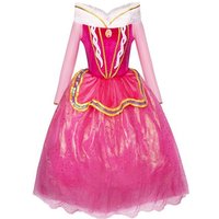 Katara Prinzessin-Kostüm Märchenkleid Kinderkostüm Dornröschen für Mädchen, Dornröschen, Kostüm, Faschingskostüm, Karnevalskostüm von Katara