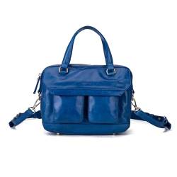 Kate Lee Damen Blau Mini Fiona Leder Handtasche von Kate Lee