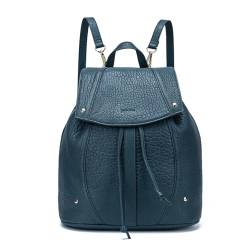 Kate Lee Damen Blau Rucksack Coraly Bu Grün Leder von Kate Lee