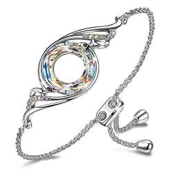 Kate Lynn Armband Damen, Geschenke für Frauen, Phoenix Serie Armbänder Symbolisiert Glück Ewigkeit, Kristall aus Österreich, Valentinstags Weihnachtsgeschenke für Damen/Freundin/Mama, Geschenkbox von Kate Lynn