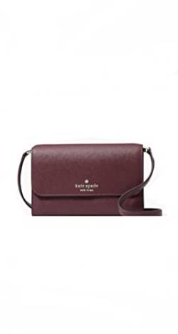 Kate Spade Brynn Umhängetasche aus Leder, Deep Berry von Kate Spade New York