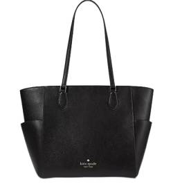 Kate Spade New York Damen Madison Saffiano Leder Laptop Umhängetasche, Schwarz von Kate Spade New York