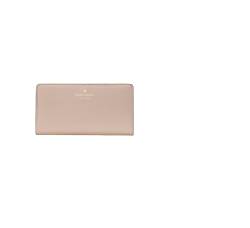 Kate Spade New York Dana Große Slim Bifold Wallet in Warm Beige, Warm Beige, Schlanke, faltbare Brieftasche von Kate Spade New York