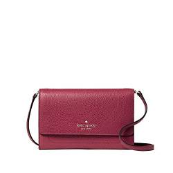 Kate Spade New York Harlow Leather Wallet on a String Crossbody (Blackberry Preserves) von Kate Spade New York