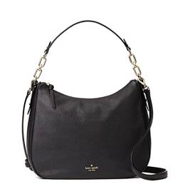 Kate Spade New York Vivian Mulberry Street Leather Shoulder Bag in Black von Kate Spade New York