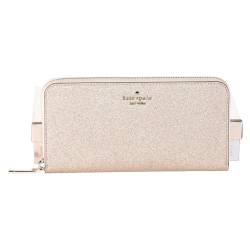 Kate Spade Shimmy Lametta Glitter Box Große Continental Geldbörse Glitter, Gold, Große Brieftasche von Kate Spade