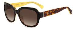 Kate Spade Unisex Layne/s Sonnenbrille, HJV/HA HVN YLW, 55 von Kate Spade