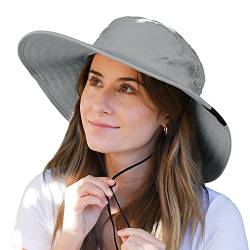Kato Tirrinia Breite Krempe Sonnenhut UPF 50+ Sonnenschutz Outdoor Wandern Gartenarbeit Hut für Frauen Männer von Kato Tirrinia