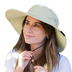 Kato Tirrinia Breite Krempe Sonnenhut UPF 50+ Sonnenschutz Outdoor Wandern Gartenarbeit Hut für Frauen Männer von Kato Tirrinia
