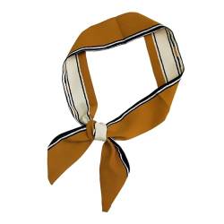 Elastische Haargummi Mode Geometrisches Muster Stirnband Band für Frauen Männer Tasche Griff Dekoration Hals Ornament Haargummi Geomet B 90 cm von Katolang