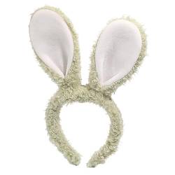 Head Hoop Lovely Decorative Anti-Rutsch Cute Plush Rabbit Ears Headband Hair Accessories Head Hoop von Katolang
