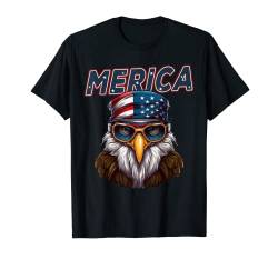 USA Amerikanische Flagge Tourist Urlaub Amerika T-Shirt von Kattos - Urlaubsziel Amerika USA Tourist