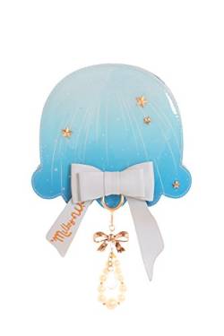 Kawaii-Story LB-95-2 Hell-Blau Jellyfish Qualle Fantasy Schleife Perlen Sweet Pastel Goth Lolita Bag Japan Harajuku Tasche von Kawaii-Story