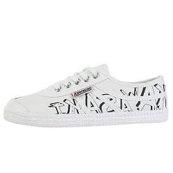 Kawasaki Unisex Graffiti Canvas Shoe K202416-es 1002 Weiß Sneaker, 38 EU von Kawasaki