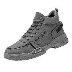 Kayferli Sommerschuhe Herren und Damen Herren im Herbst und Winter Warme Arbeitskleidung Freizeitschuhe Sneaker Weiß Damen Freizeitschuhe Herren (Grey, 41) von Kayferli