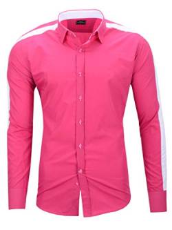 Kayhan Ma.Rouge Herren Hemden, Spyder Pink M von Kayhan