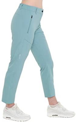 Kaymountain Damen Trekking Wander Outdoor Hose 7/8 Sierra Classic Light Blue Grey 40 von Kaymountain