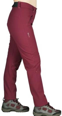 Kaymountain Damen Trekking Wander Outdoor Hose SAAS Fee Hybrid Thermo Rubin 46 von Kaymountain