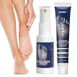 Anti-Geruch-Fußspray | Fußgeruchsentfernung und Fußgeruchsspray | Natürliche Inhaltsstoffe Athleten-Fußflüssigkeitsset, nicht reizende Fußpflegeprodukte, natürliche Inhaltsstoffe für Frauen und Kazuko von Kazuko