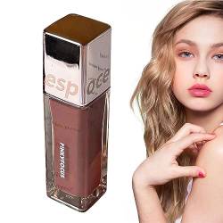 Flüssiger Lippenfleck | Lippenstift-Lipgloss mit Spiegeleffekt für Frauen - Lippen-Make-up, roter Lippenstift, wischfest, Spiegel-Lippenstift-Make-up, nicht klebende Tasse, natürlicher Kazuko von Kazuko