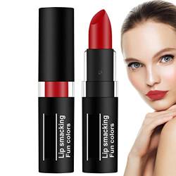 Lippenstift für Frauen - Lippen Make-up Lippenfarbe,Lippen-Make-up, Halloween-Lippenstift, feuchtigkeitsspendende, langanhaltende Lippenfarbe, Goth-Lippenstift-Geschenkset für Mädchen, Frauen Kazuko von Kazuko