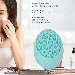 Silikon-Make-up-Pinsel-Trocknungshalter, Professioneller Home-Desktop-Soft-Kosmetik-Reiniger ﻿ von Kcabrtet