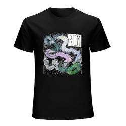 R.E.M Band Recogning Mens T-Shirt Black Unisex Mens Tees M von KeDiDo