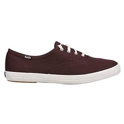 Keds Damen Champion Organic Cotton Sneaker, burgunderfarben, 39 EU von Keds