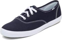 Keds Damen Champion Sneaker, Weiss/opulenter Garten, 44 EU X-Weit von Keds