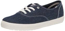 Keds Damen Champion TRX Recycled Denim Sneaker, Indigo, 37.5 EU von Keds