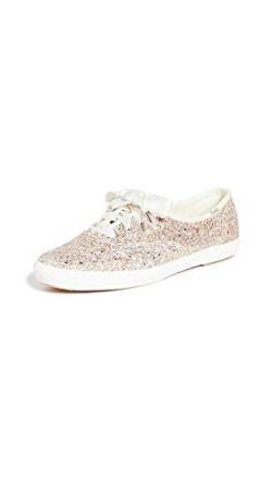 Keds Damen Kate Spade Champion Glitter Sneaker, Gold, 39.5 EU von Keds