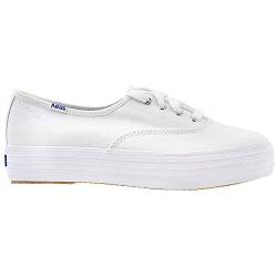 Keds Damen Triple Laufschuhe, Weiß (White), 37 EU von Keds