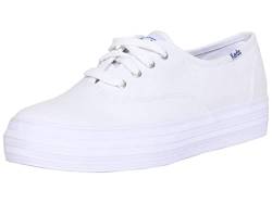 Keds Damen Triple Sneaker, Weiß (White), 36 EU von Keds