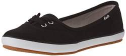 Keds Women's Teacup Twill Sneaker, Black, 7 M US von Keds