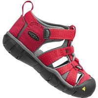 Keen Toddler Seacamp II CNX Sandalen Racing Red/Gargoyle von Keen