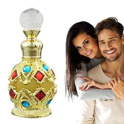 Arabisches Parfümöl | Duftkonzentrat Parfümöl Arabisch | Luxus Retro Konzentriertes Parfümöl Lang Anhaltend für Paare am Valentinstag Keloc von Keloc