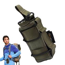Hüfttasche für Camping | Nylon Gürteltasche Mini Bauchtasche mit Verbindungsgürtel | Sporthaltertaschen zum Wandern, Klettern Keloc von Keloc