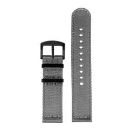 KemEng Nylon Uhrengurt 20/22mm Schnellveröffentlichungs -Watchband -Armband, B04, 22mm von KemEng
