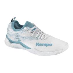 Kempa Unisex Wing Lite 2.0 W Game Changer Handballschuhe, Sportschuhe, Turnschuhe, weiß/Aqua, 37 EU von Kempa